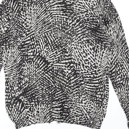 Womens UK Size 12 Marks and Spencer Black Cardigan Jumper