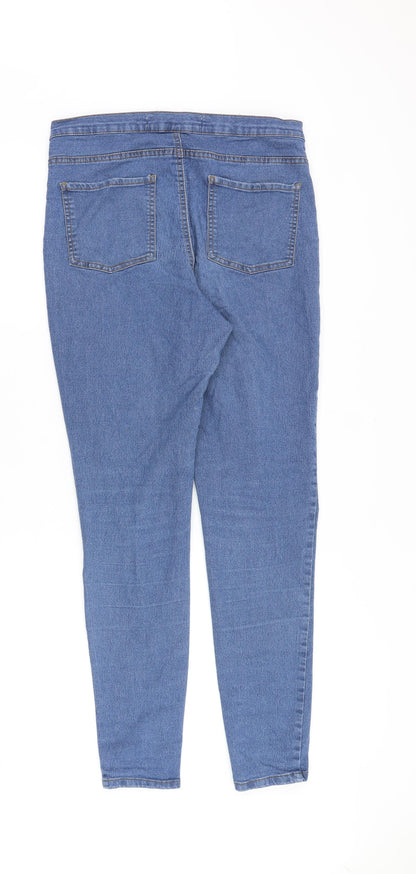 Womens UK Size 14 Denim & Co. Slim Fit Skinny Blue Jeans