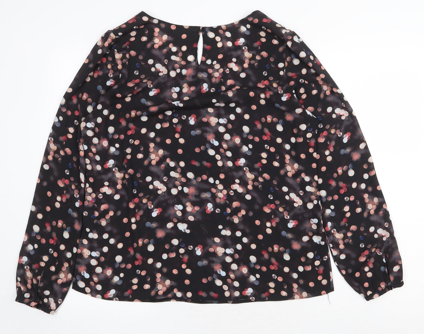 Womens UK Size XL Taifun Black Basic Blouse