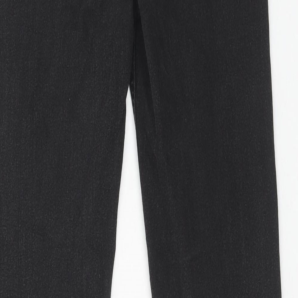 New Look Womens Black Cotton Skinny Jeans Size 8 Regular Zip