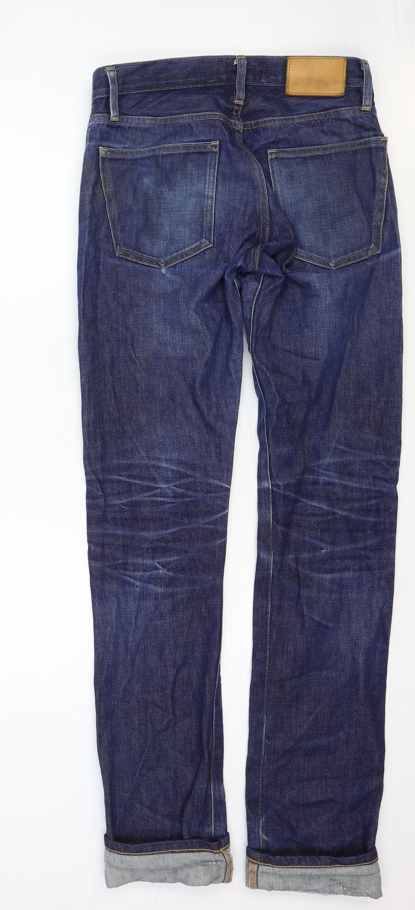 Mens UK Size 29 in Taylor Stitch Regular Fit Straight Blue Jeans