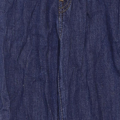 Gap Mens Blue Cotton Straight Jeans Size 26 in Regular Zip