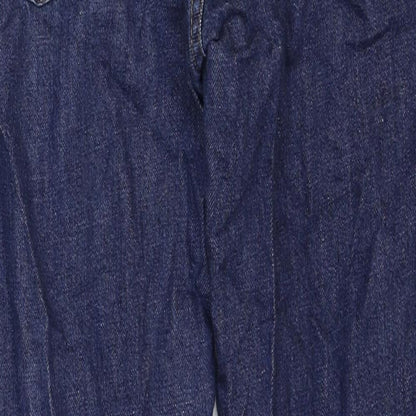 Gap Mens Blue Cotton Straight Jeans Size 26 in Regular Zip