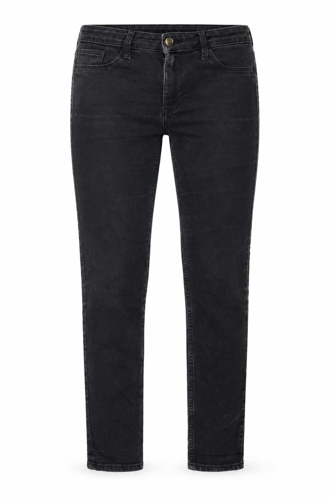 &Denim Womens Black Cotton Skinny Jeans Size 28 in Regular Zip