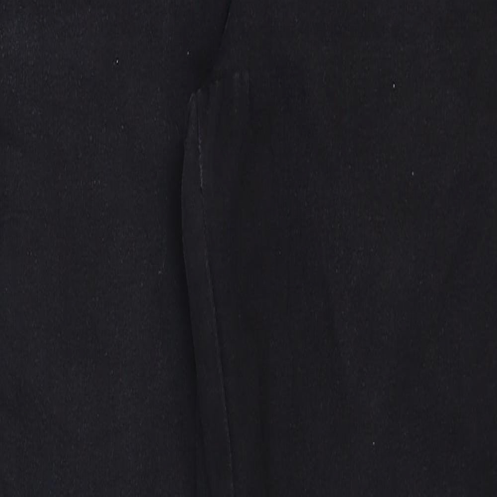 Denim & Co. Womens Black Cotton Skinny Jeans Size 10 Regular