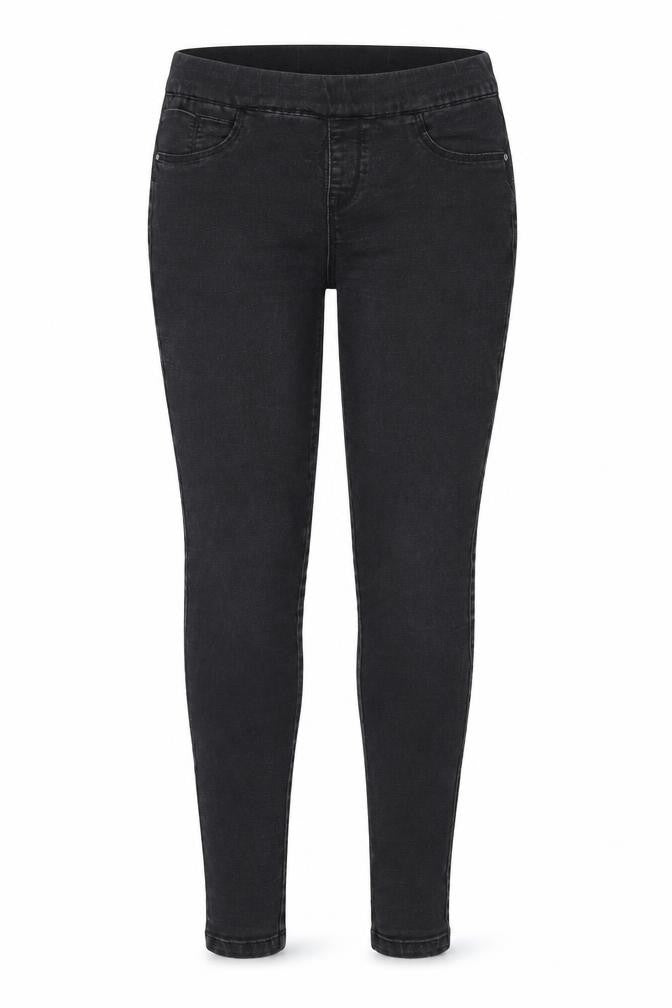 Womens UK Size 10 Denim & Co. Regular Fit Jegging Black Jeans