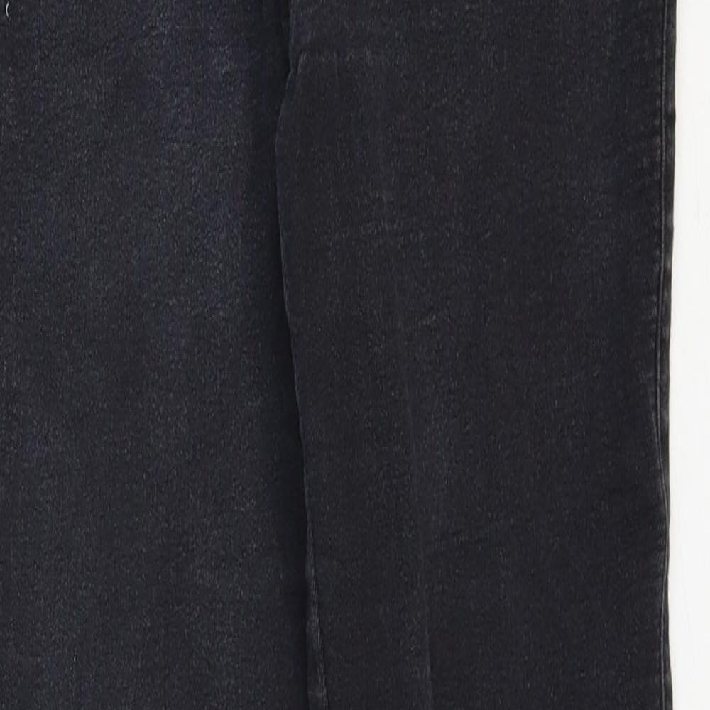 Denim & Co. Womens Black Cotton Jegging Jeans Size 10 Regular