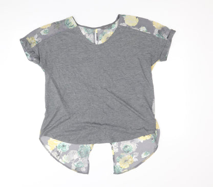 Womens UK Size 12 NEXT Multicoloured Tunic T-Shirt