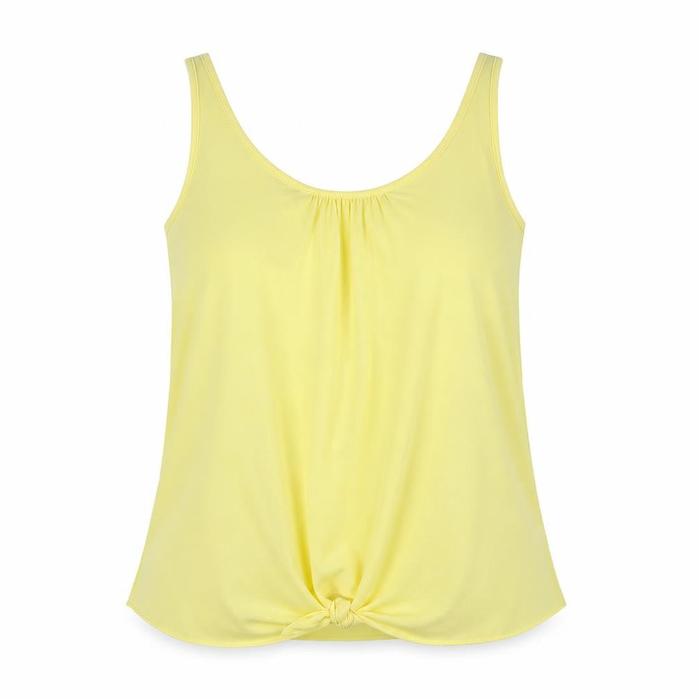 Womens UK Size 14 TU Yellow Basic Tank