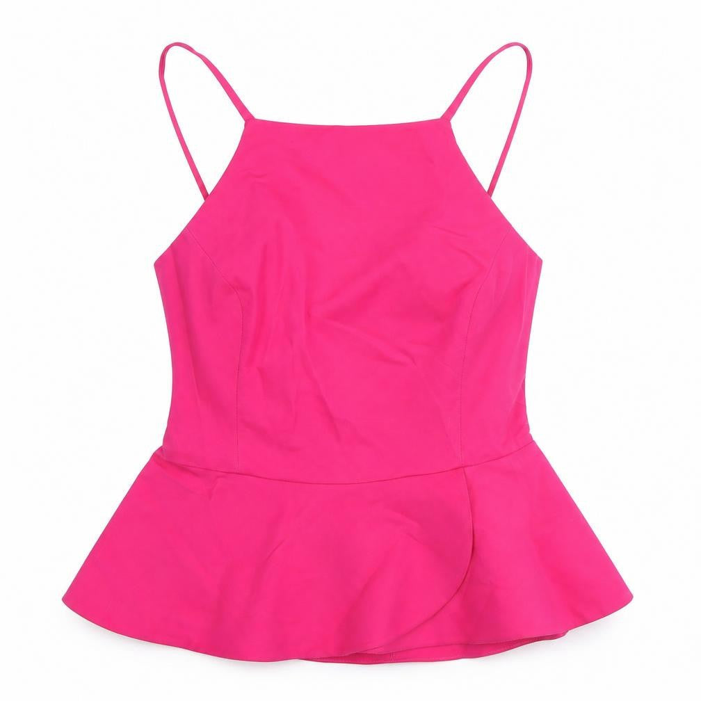 Womens UK Size 8 Forever New Pink Basic Tank