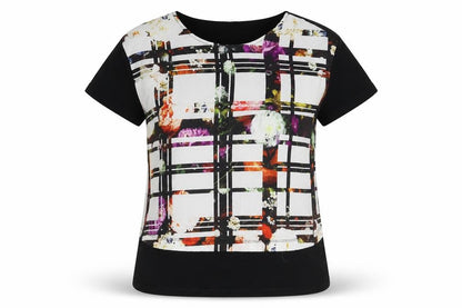 Womens UK Size 8 TU Black Basic T-Shirt