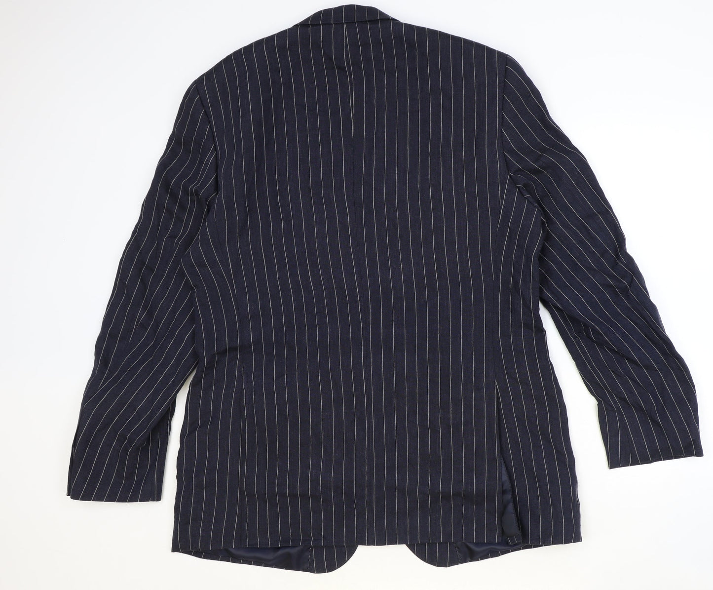 Mens UK Size 44 Marks and Spencer Regular Blue Suit Jacket