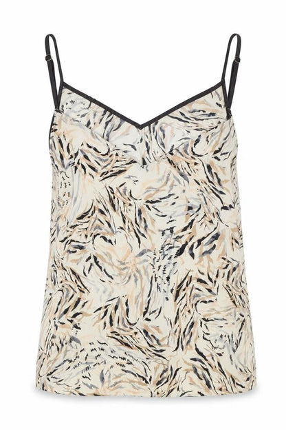 Womens UK Size M Primark Brown Basic Tank