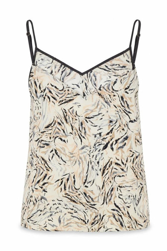 Womens UK Size M Primark Brown Basic Tank