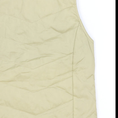 McKay Womens Beige Gilet Jacket Size S Zip