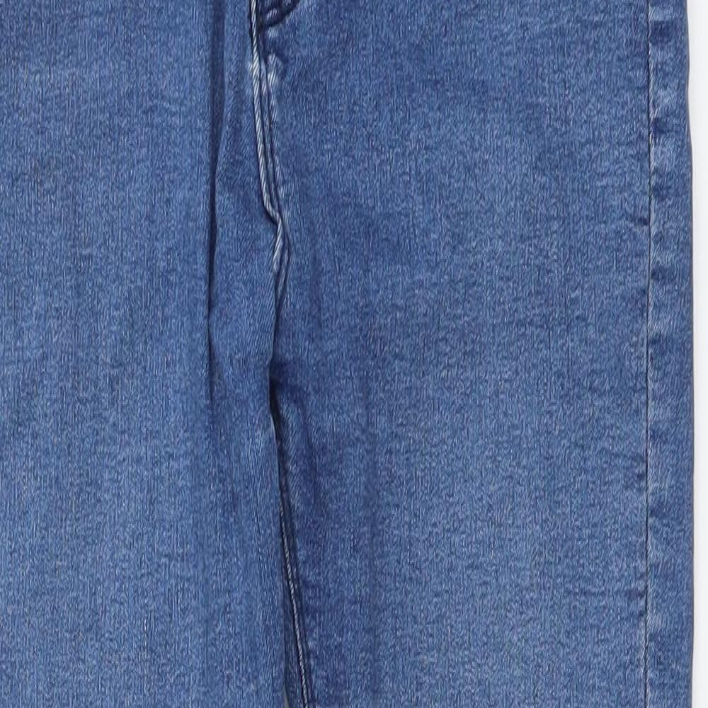 SheIn Womens Blue Cotton Skinny Jeans Size XS L24 in Regular Button