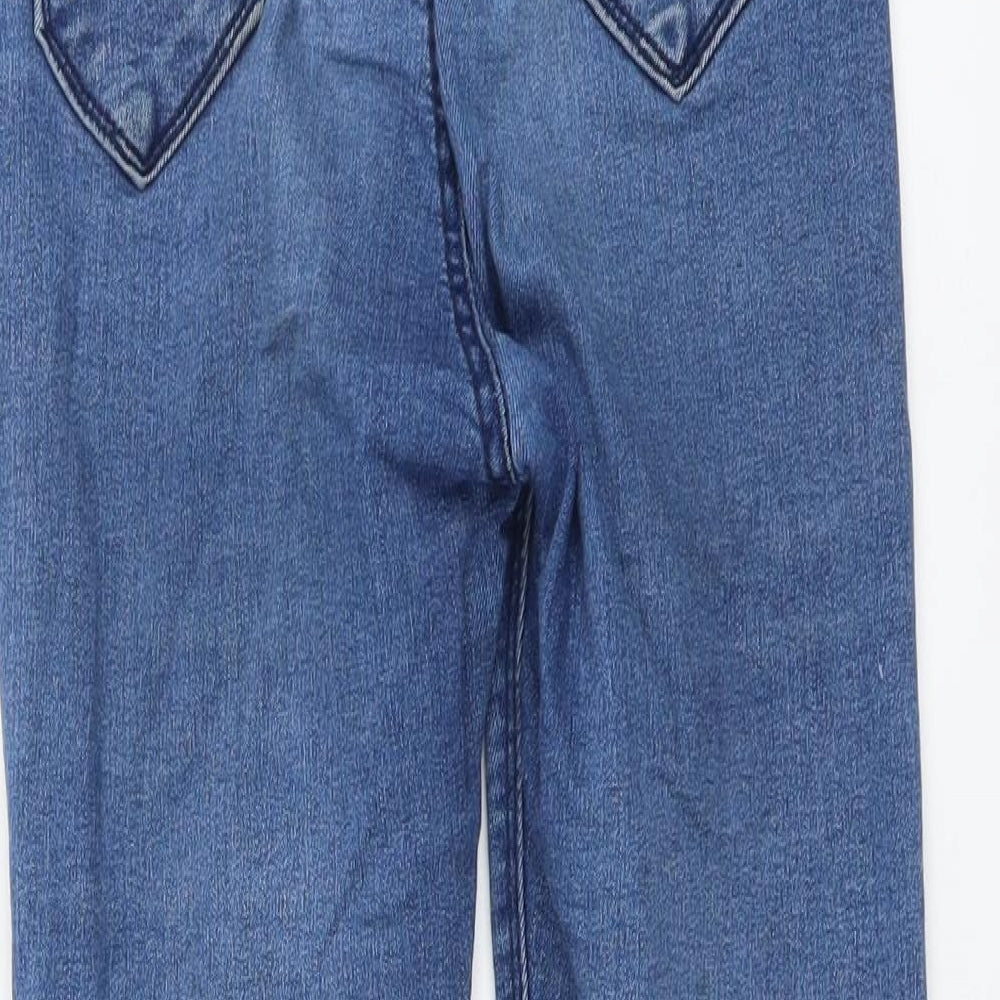 SheIn Womens Blue Cotton Skinny Jeans Size XS L24 in Regular Button