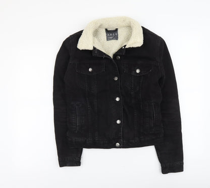 Womens UK Size 6 Denim & Co. Black Jacket