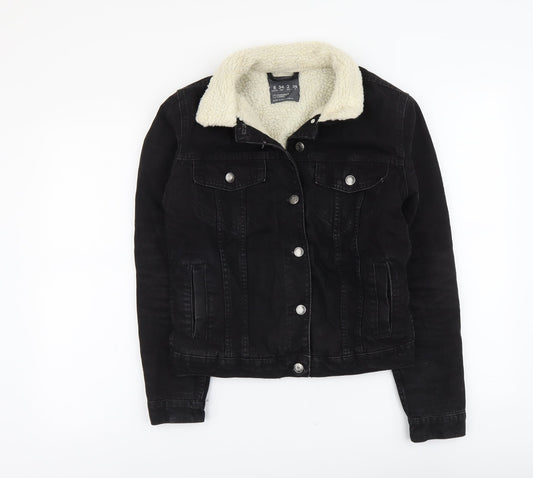 Womens UK Size 6 Denim & Co. Black Jacket