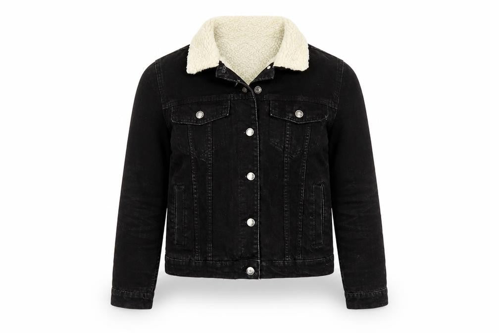 Womens UK Size 6 Denim & Co. Black Jacket