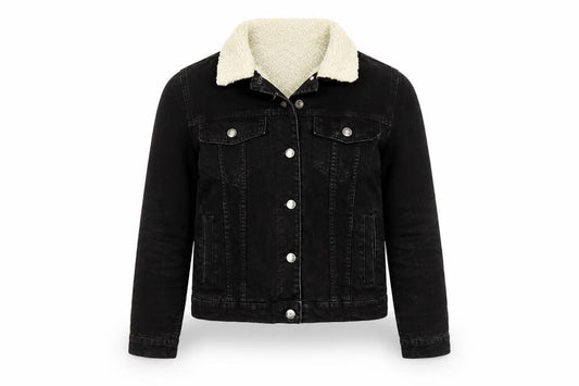 Womens UK Size 6 Denim & Co. Black Jacket