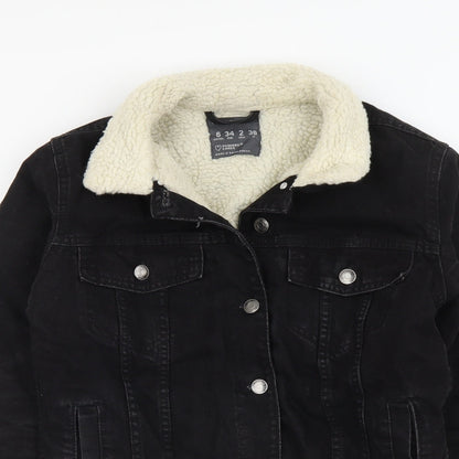 Womens UK Size 6 Denim & Co. Black Jacket