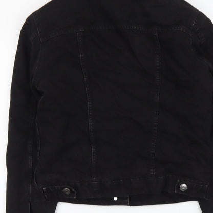 Womens UK Size 6 Denim & Co. Black Jacket