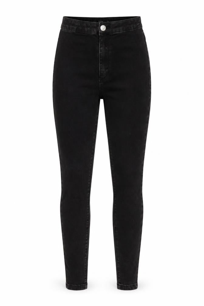Womens UK Size 8 Missguided Slim Fit Jegging Black Jeans