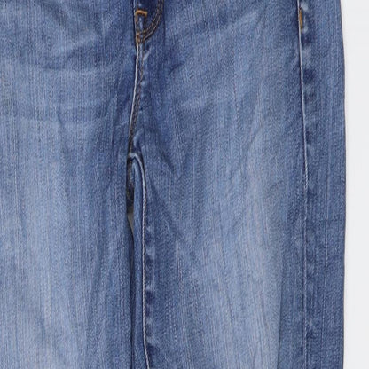 Womens UK Size 26 in Gap Regular Fit Straight Blue Jeans