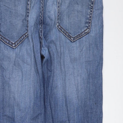 Womens UK Size 26 in Gap Regular Fit Straight Blue Jeans