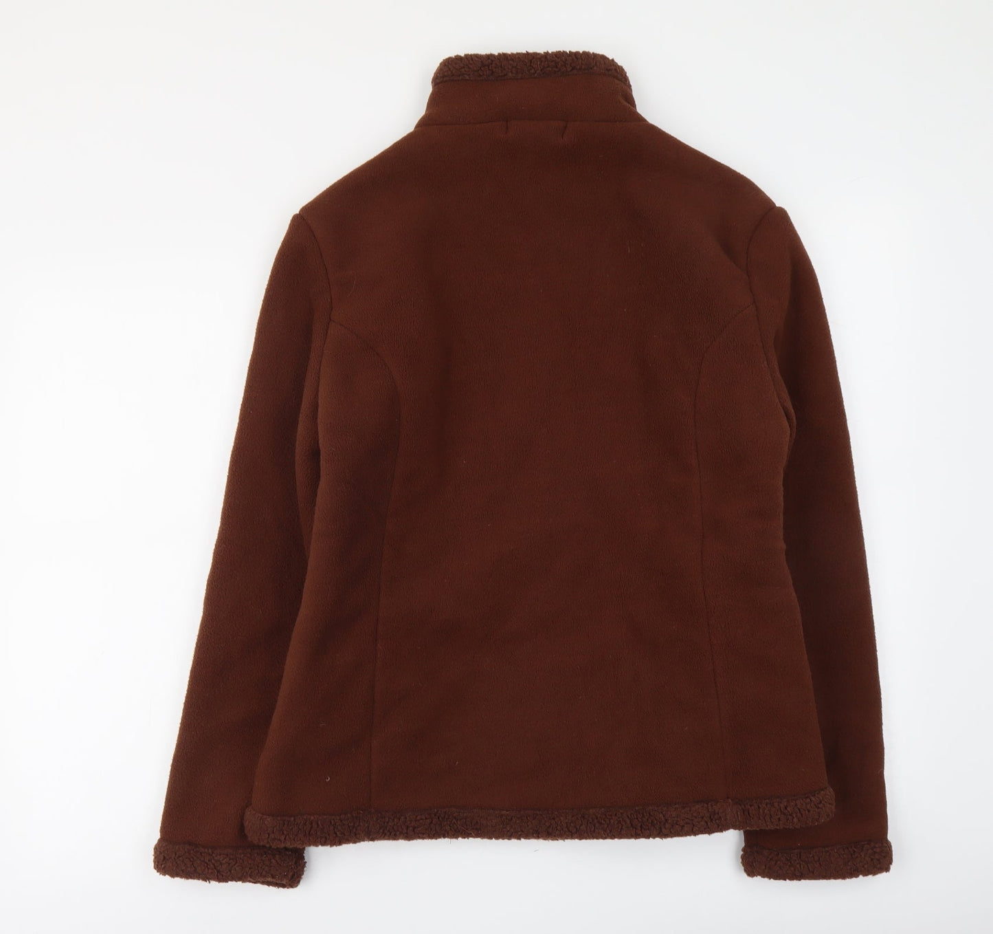 QED Womens Brown Jacket Size M Zip