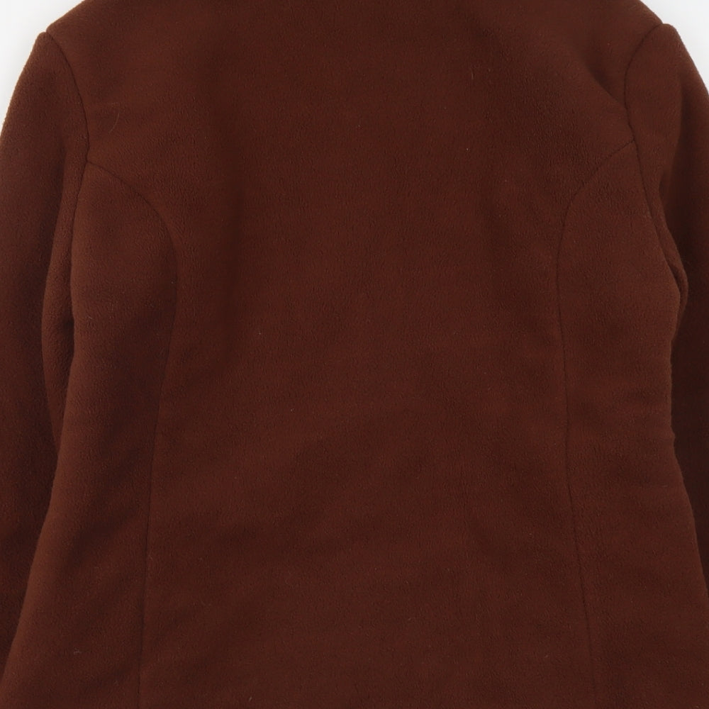 QED Womens Brown Jacket Size M Zip