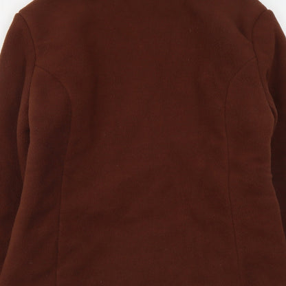 QED Womens Brown Jacket Size M Zip