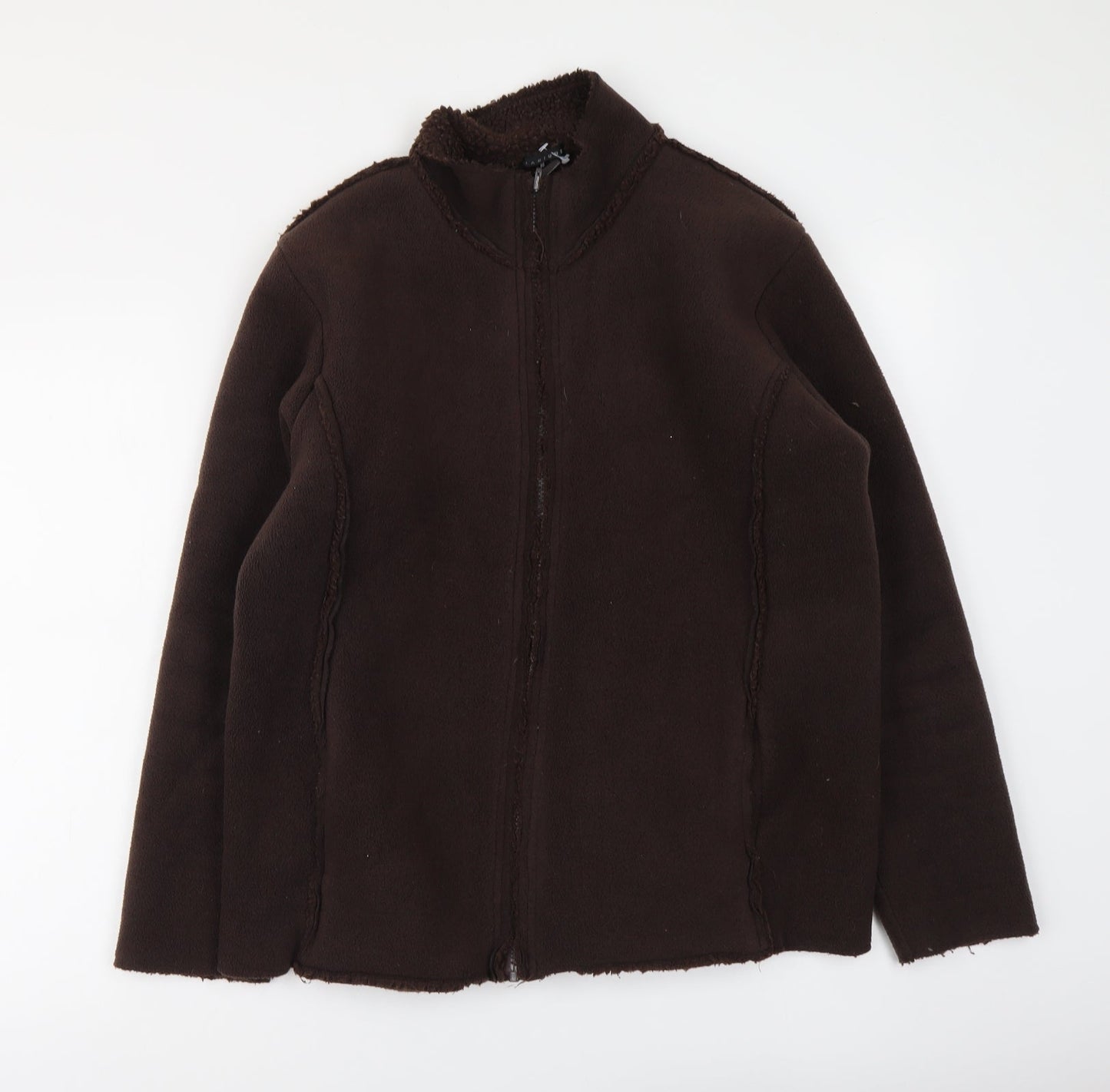 Womens UK Size 16 Janique Brown Jacket