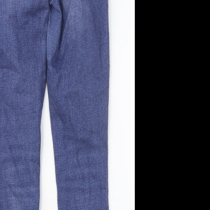 Womens UK Size 10 Preworn Slim Fit Skinny Blue Jeans