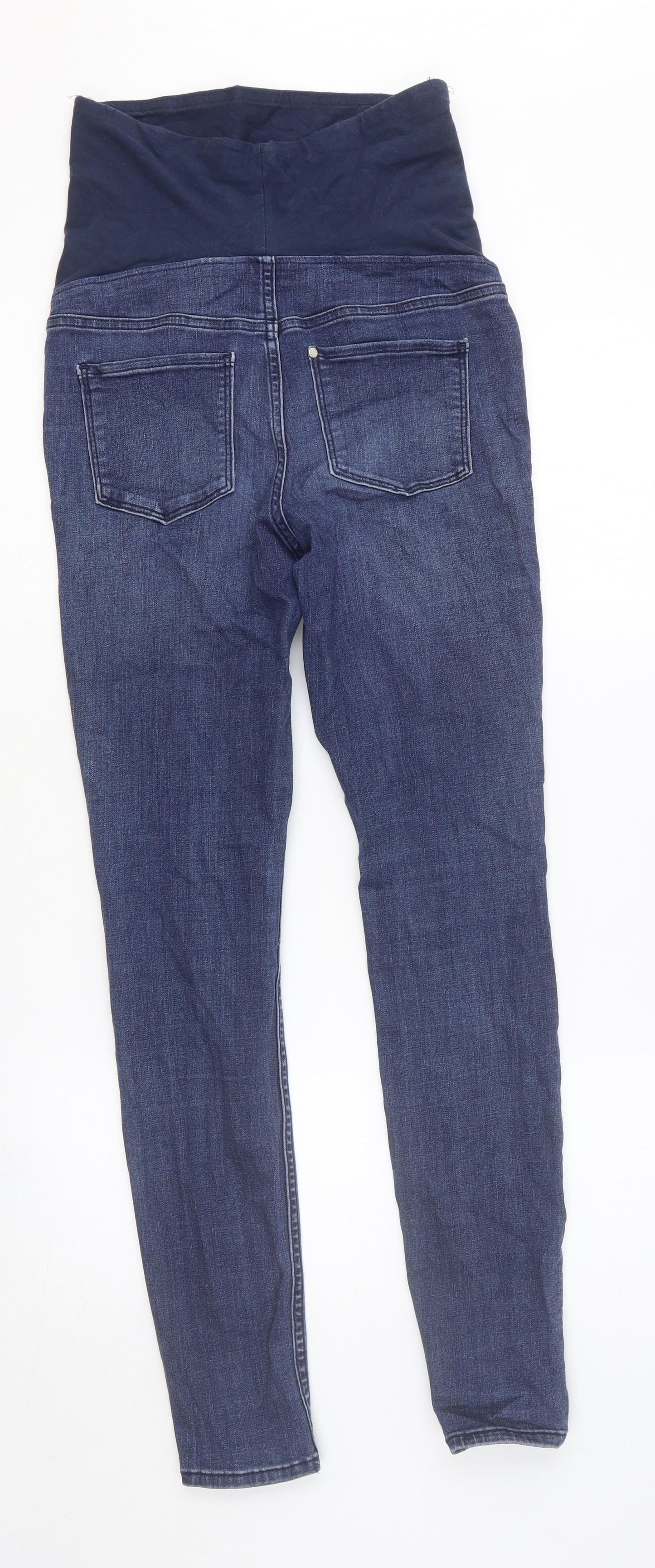 Womens UK Size S H&M Regular Fit Skinny Black Jeans