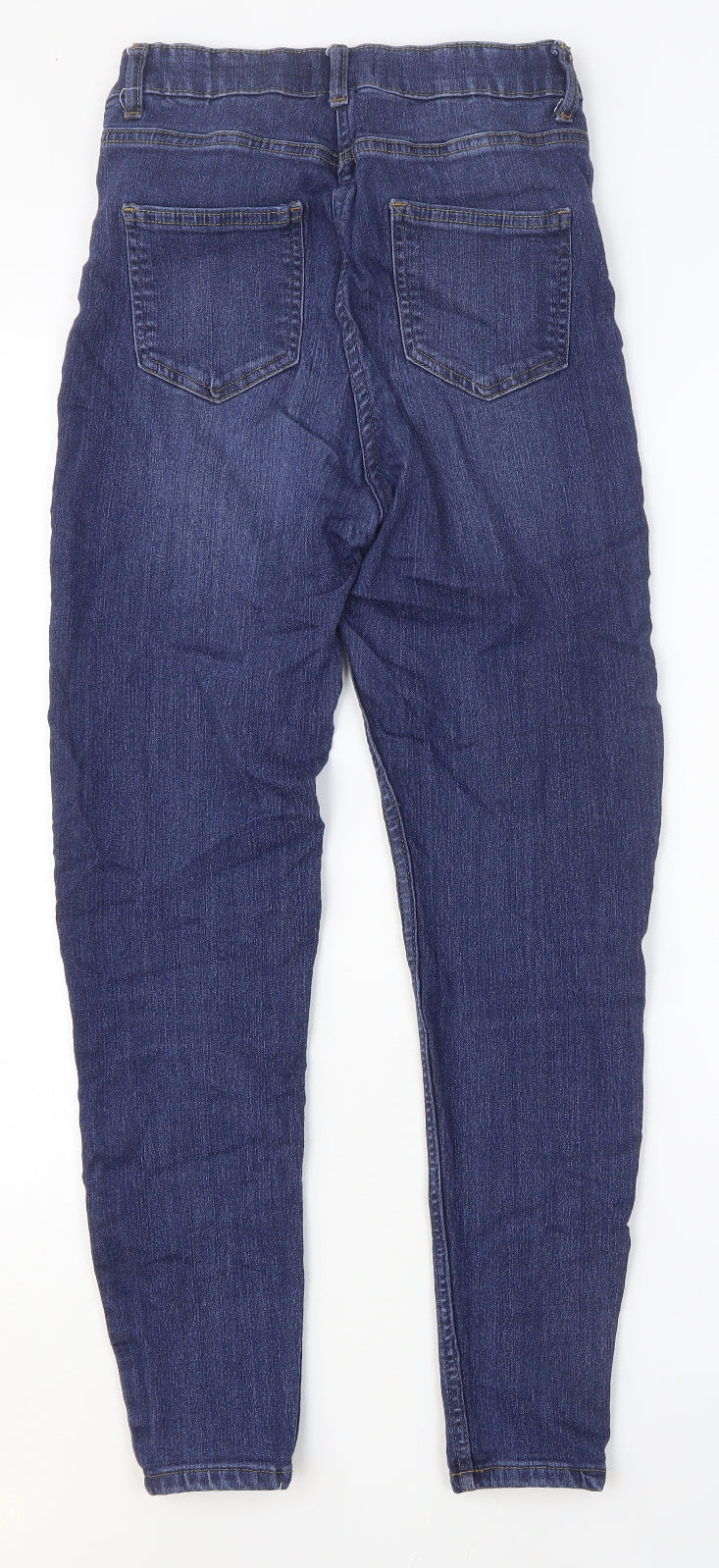 Womens UK Size 8 Papaya Slim Fit Skinny Blue Jeans