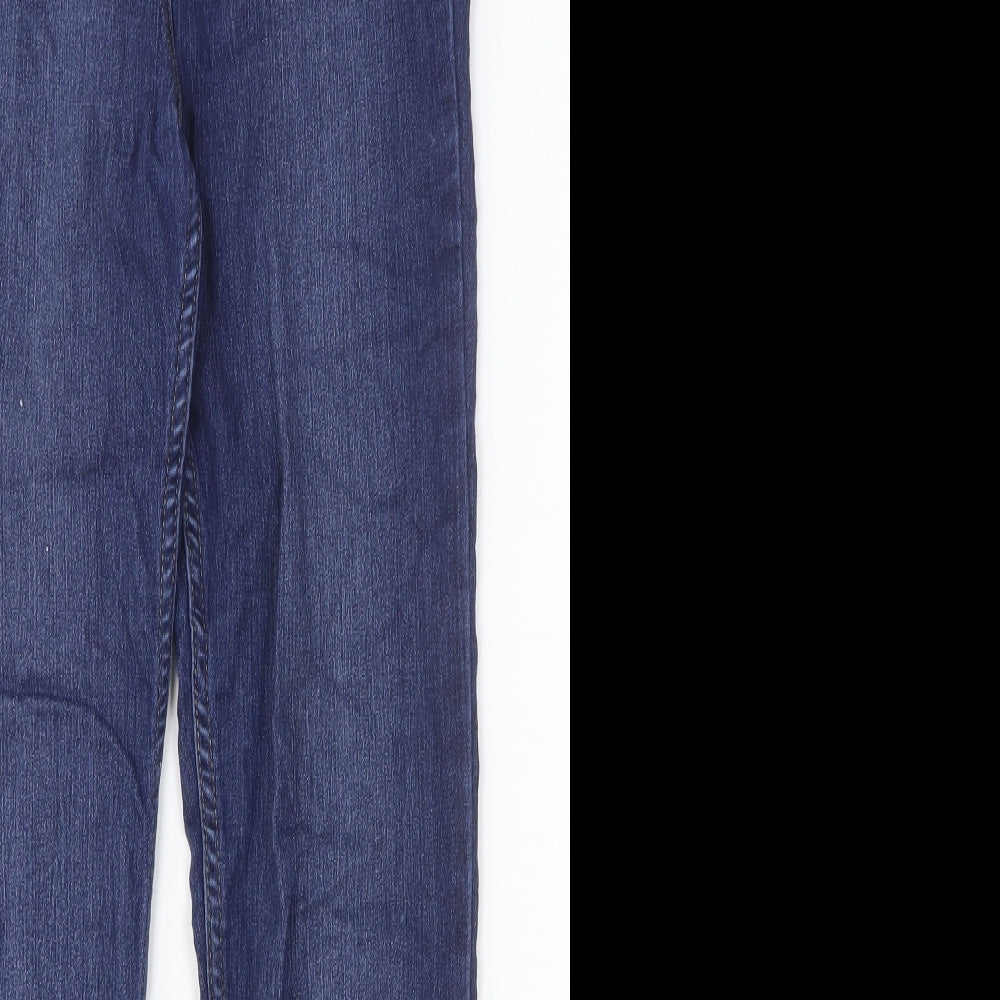 Womens UK Size 8 Papaya Slim Fit Skinny Blue Jeans