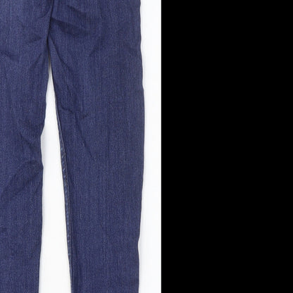 Womens UK Size 8 Papaya Slim Fit Skinny Blue Jeans