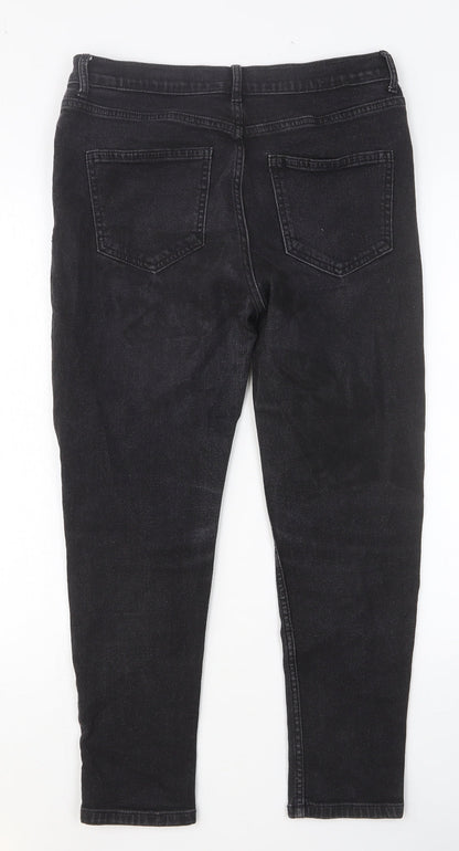Womens UK Size 12 Marks and Spencer Slim Fit Skinny Black Jeans