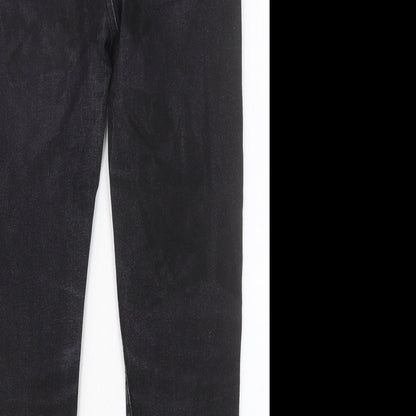 Womens UK Size 12 Marks and Spencer Slim Fit Skinny Black Jeans