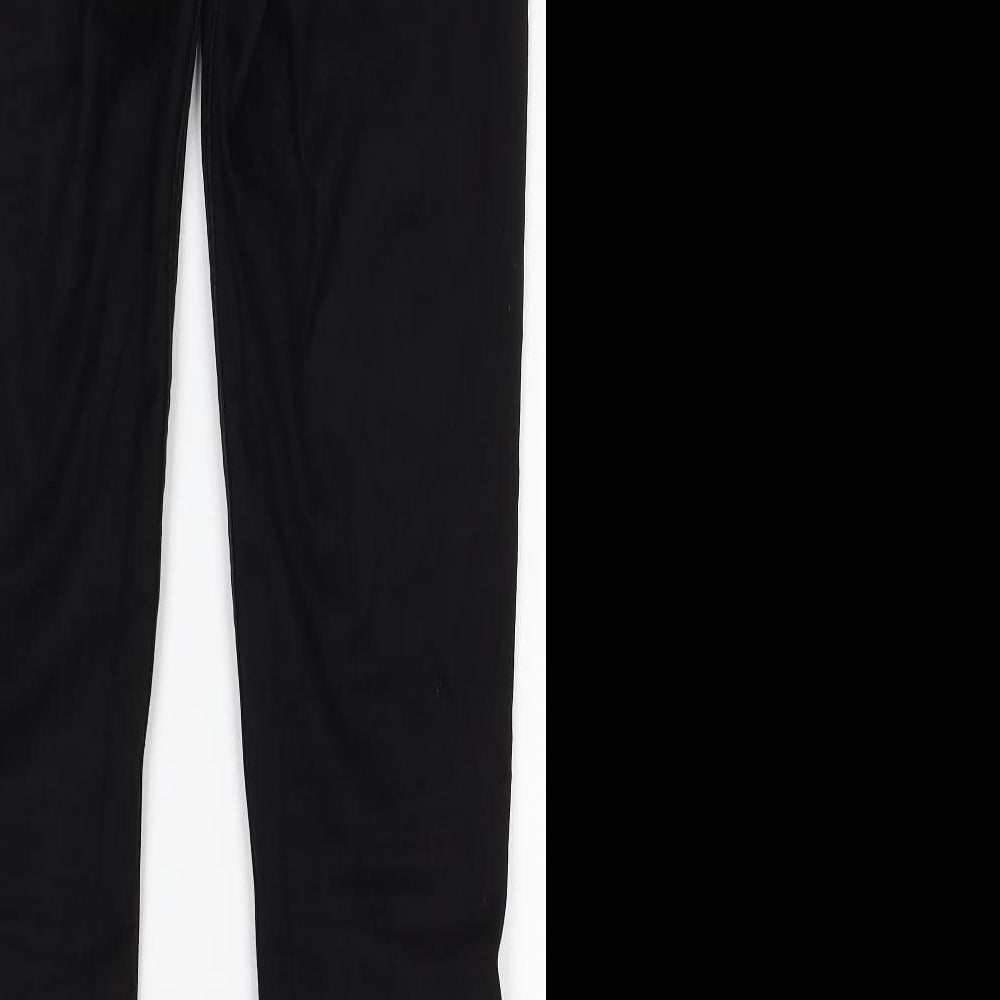Monki Womens Black Cotton Skinny Jeans Size 31 in Regular Zip