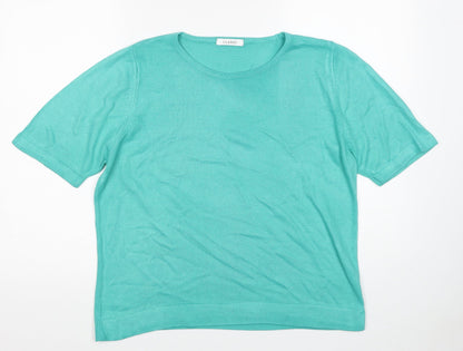 Womens UK Size 14 Classic Blue Pullover Jumper