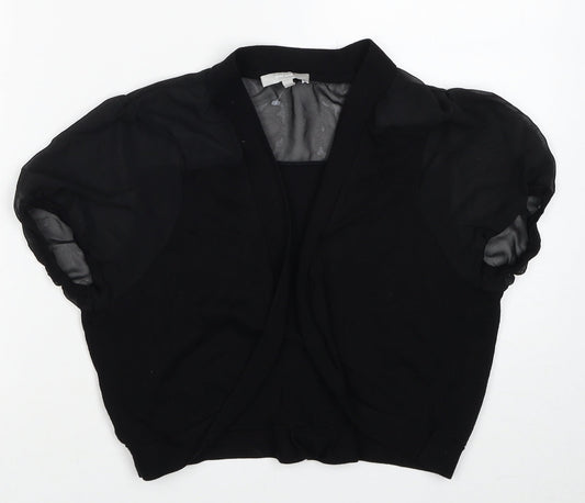 Womens UK Size 14 Per Una Black Cardigan Jumper