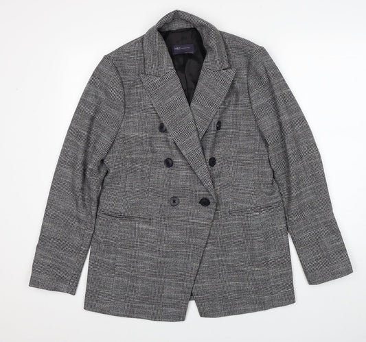 Womens UK Size 12 Marks and Spencer Black Jacket