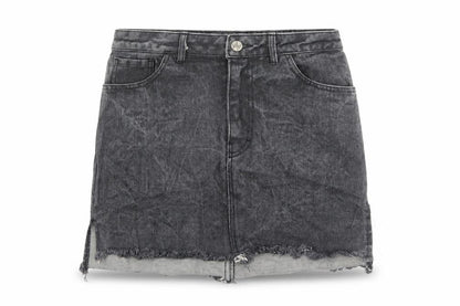 Womens UK Size S Motel Mini Denim Skirt