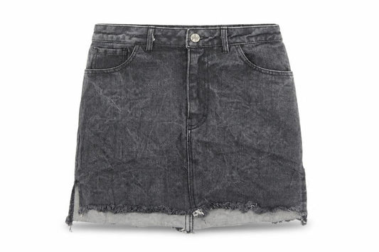Womens UK Size S Motel Mini Denim Skirt