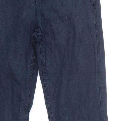 Mens UK Size L Zara Regular Fit  Blue Trousers