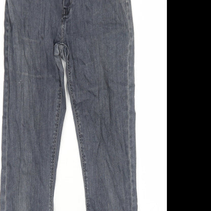 Lee Cooper Mens Grey Cotton Skinny Jeans Size M L33 in Regular Zip