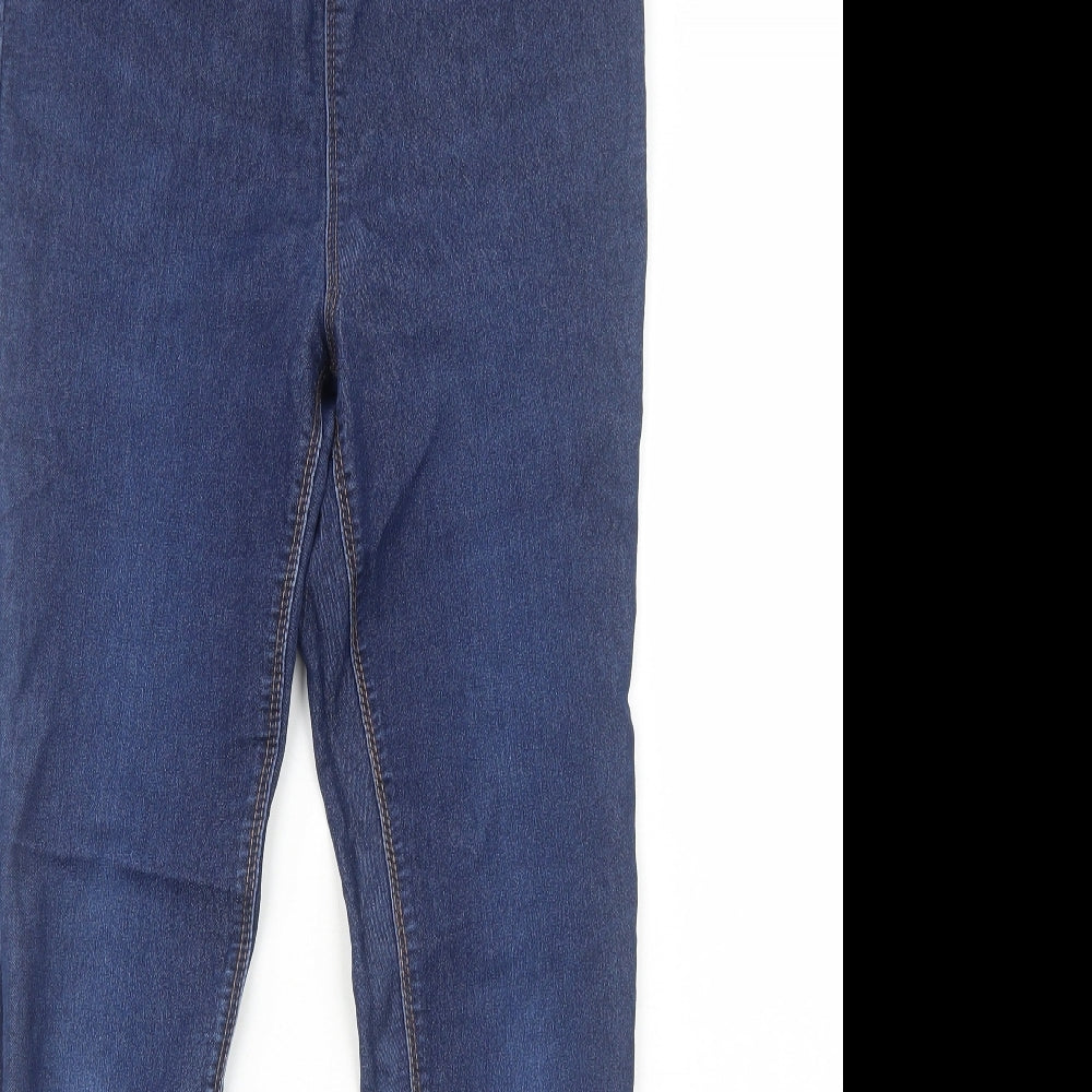 Womens UK Size 8 Papaya Regular Fit Jegging Blue Jeans